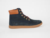 Boys Timberland Classic Groveton 6 In A161T Blue Leather Trainers Chukka Boots
